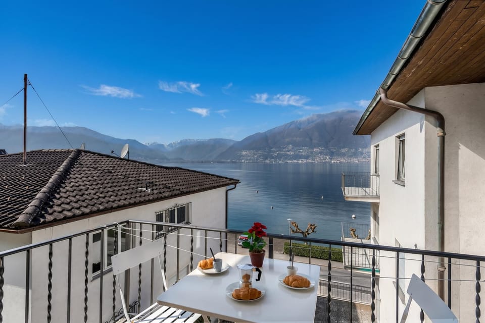 Family Apartment, 2 Bedrooms, Balcony, Lakeside (Garden on the lake 2 - Vira) | Balcony