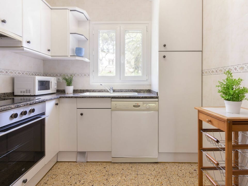 Cabinetry, Kitchen Sink, Countertop, Furniture, Property, Sink, Building, Window, Flowerpot, Kitchen