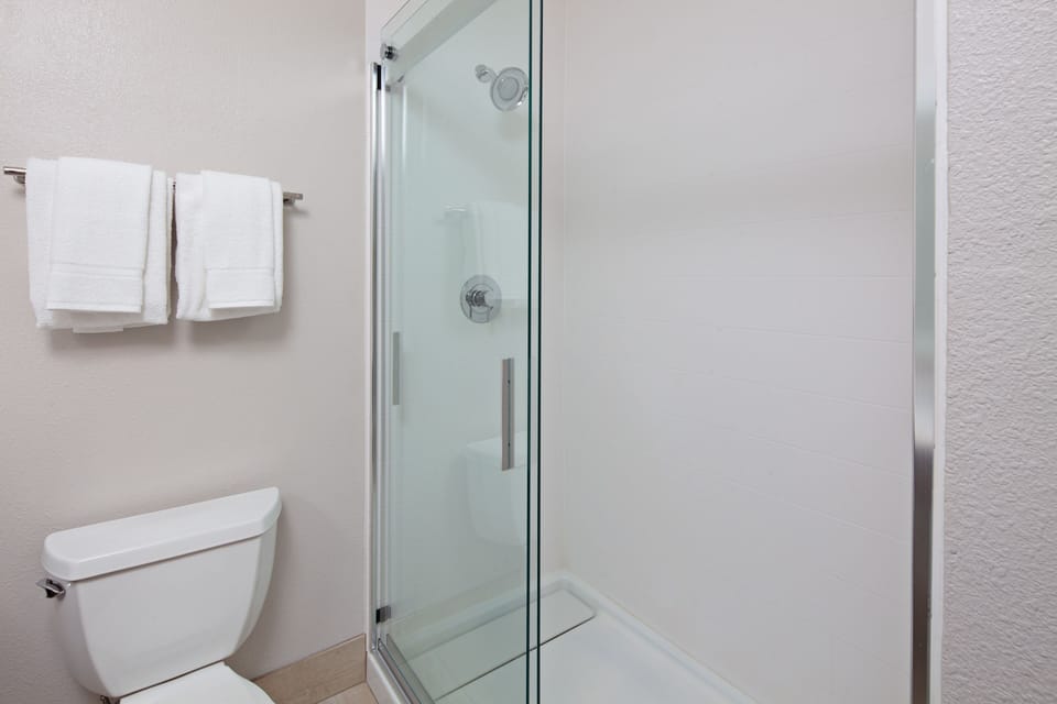 Standard Room | Bathroom | Hair dryer, towels