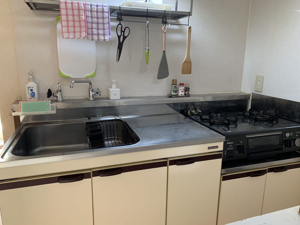 Studio Bedroom Apartment | Private kitchenette | Full-size fridge, microwave, stovetop, electric kettle