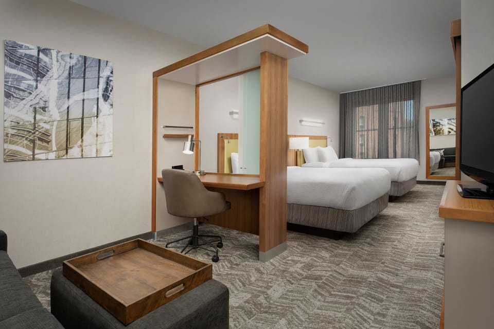 In-room safe, desk, blackout drapes, iron/ironing board