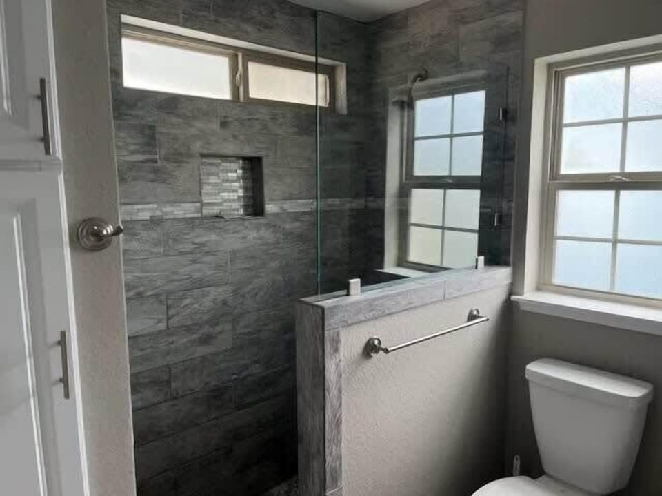 Master bath- walk in shower