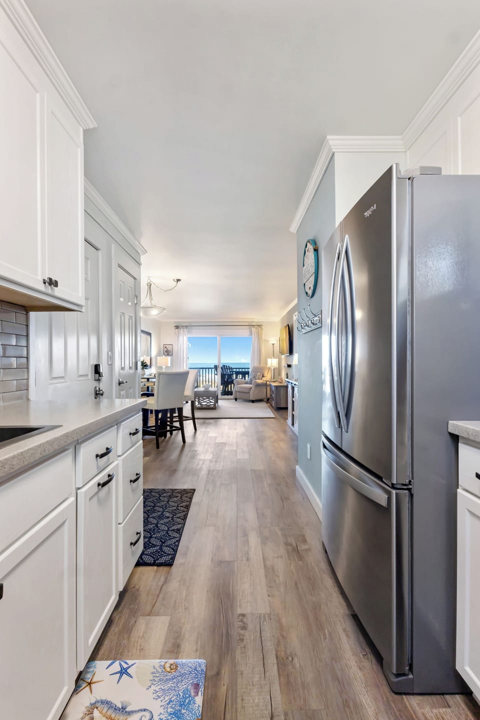 All new kitchen appliances, cabinets and kitchen ware for your enjoyment. 