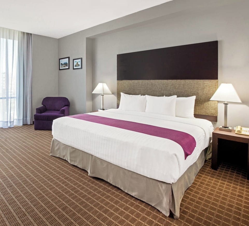 Standard Room, 1 King Bed | In-room safe, desk, laptop workspace, iron/ironing board
