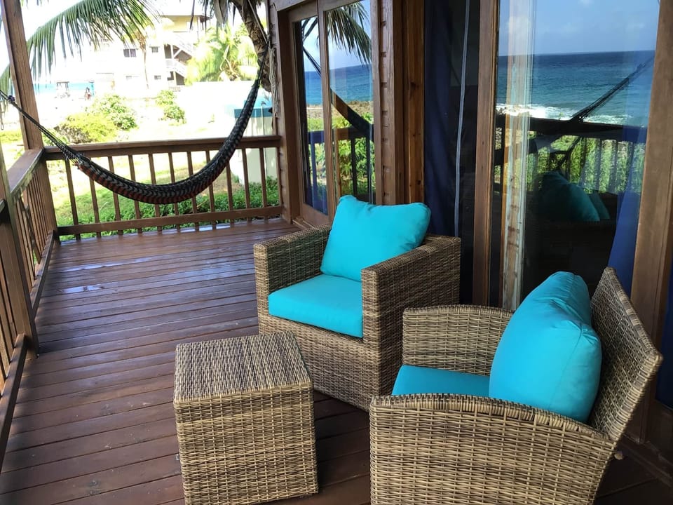 Outside sitting area