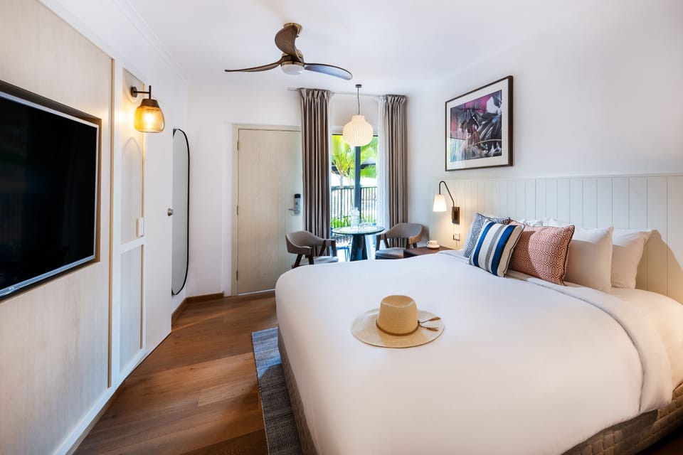In-room safe, blackout drapes, iron/ironing board, WiFi (free)