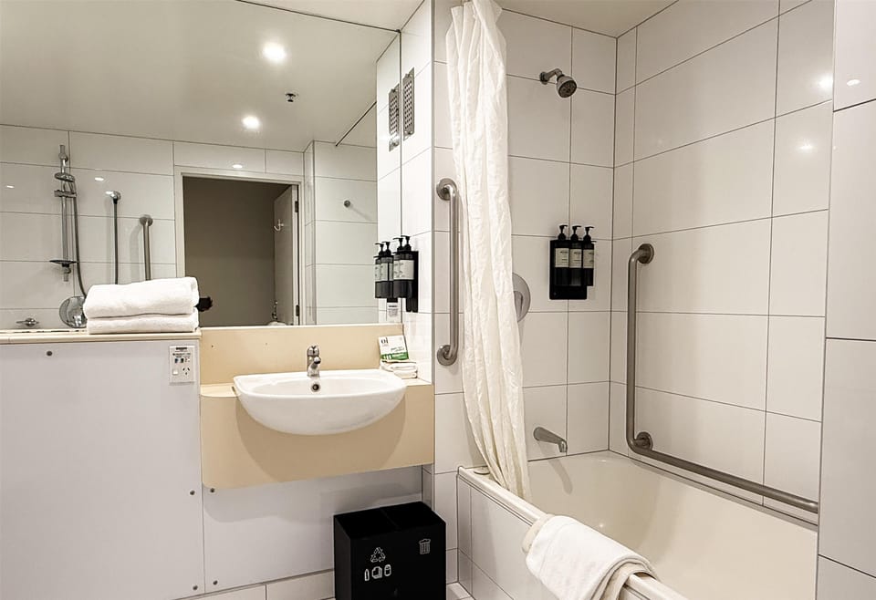Accessible King | In-room safe, desk, laptop workspace, blackout drapes