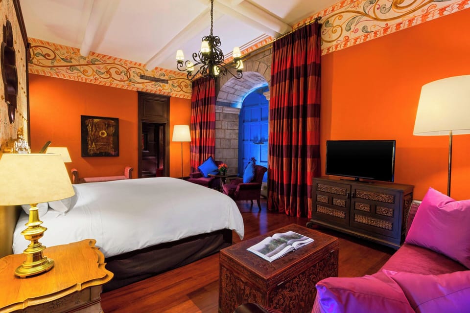 Premium bedding, down comforters, pillowtop beds, minibar