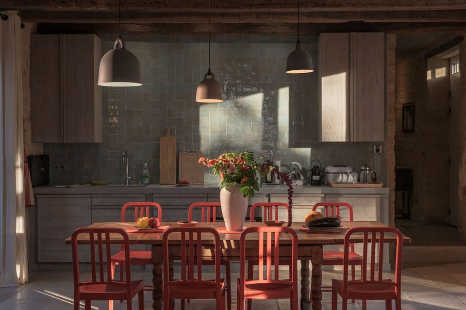 House | Private kitchen | Fridge, highchair