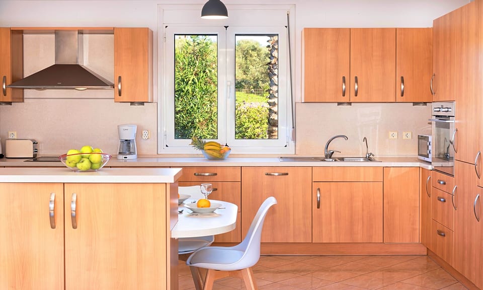 Villa, 3 Bedrooms, Private Pool (Heated) | Private kitchen | Full-size fridge, microwave, oven, stovetop