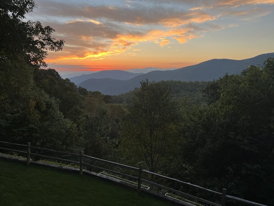 Stunning sunsets from your porch nightly!