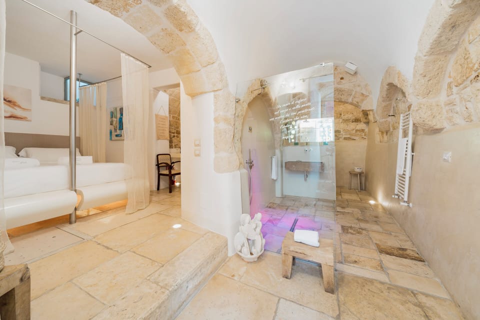 Romantic Double Room, Annex Building ( Cave Ground Floor) | In-room safe, desk, blackout drapes, soundproofing