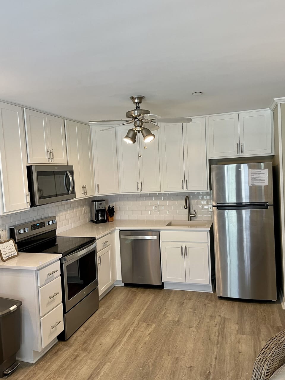 Newly remodeled kitchen with everything you need to cook in!