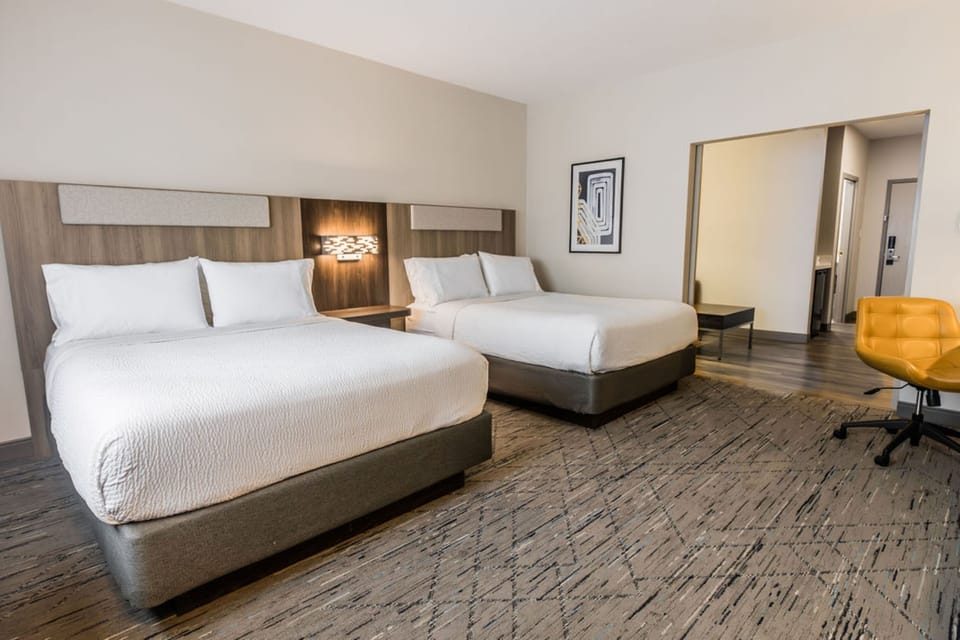 In-room safe, desk, iron/ironing board, free cribs/infant beds