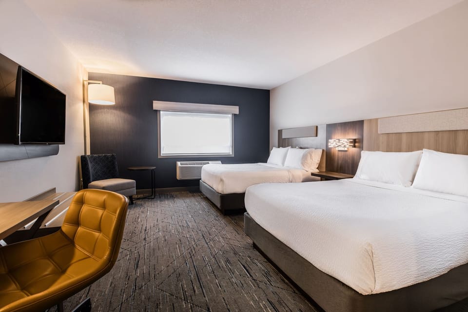 In-room safe, desk, iron/ironing board, free cribs/infant beds