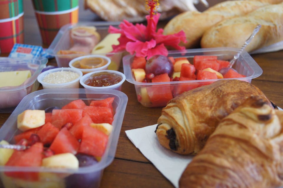 Daily cooked-to-order breakfast for a fee