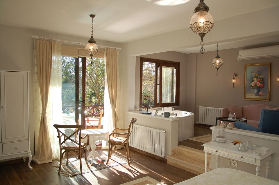 Safran Queen Suite | Living area | LCD TV