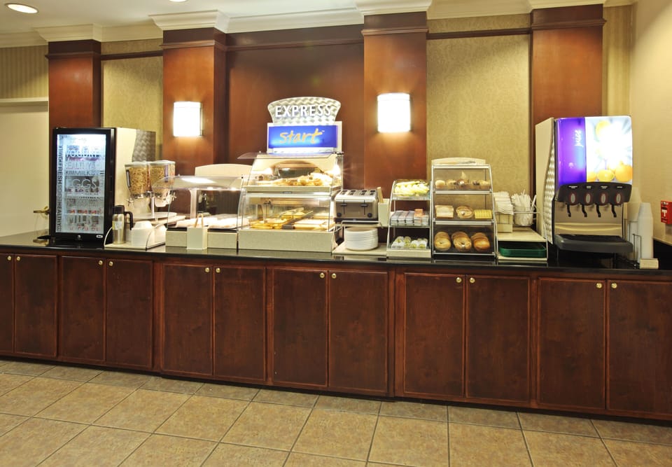 Free buffet breakfast