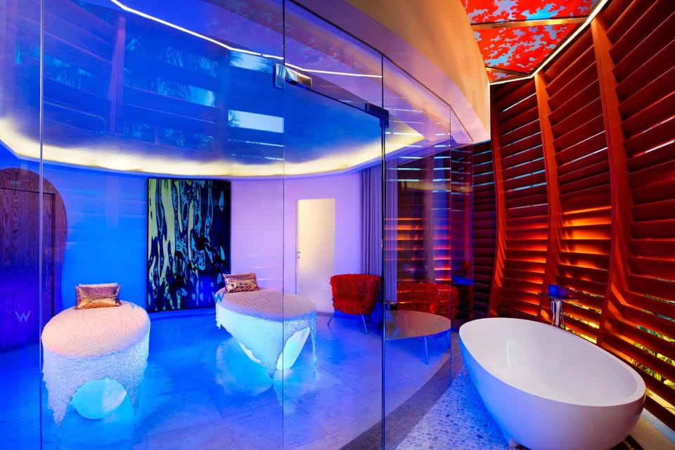 Couples treatment rooms, sauna, hot tub, steam room, body treatments