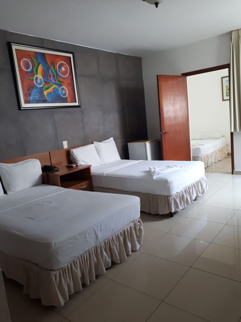Quadruple Room | In-room safe, desk, rollaway beds (surcharge), WiFi (free)