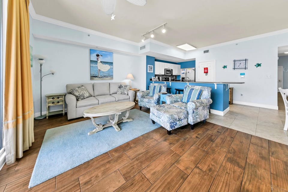 Spacious and open