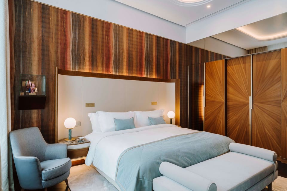 Royal Suite, 1 King Bed | Egyptian cotton sheets, premium bedding, pillowtop beds, minibar