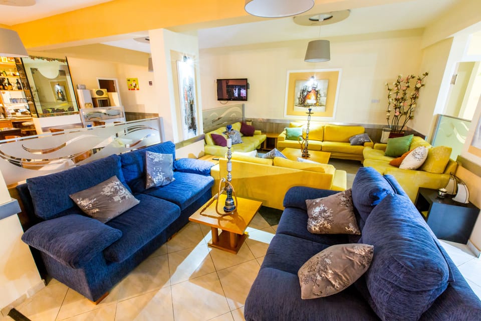 Lobby sitting area