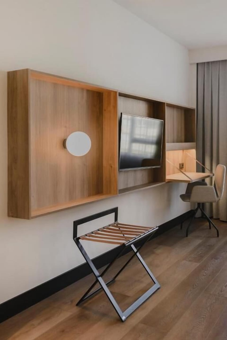 Minibar, in-room safe, desk, blackout drapes
