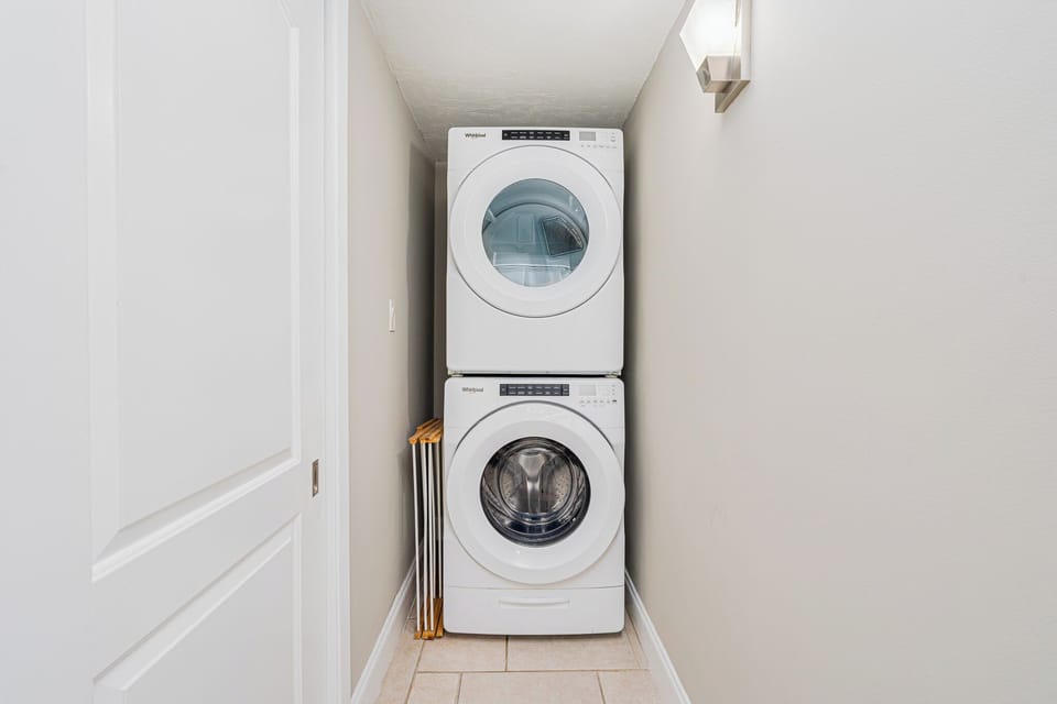 Convenient, in-unit laundry room