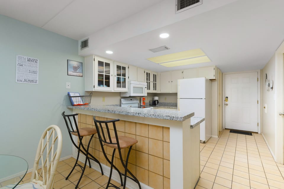 Bar Seating at Kitchen