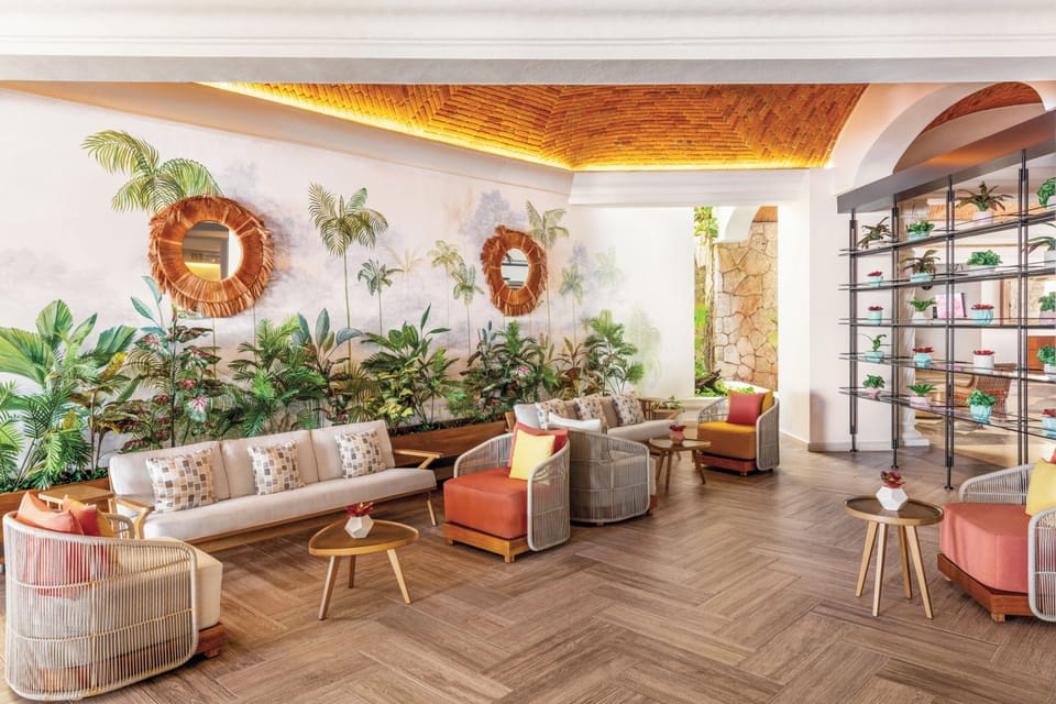 Lobby sitting area