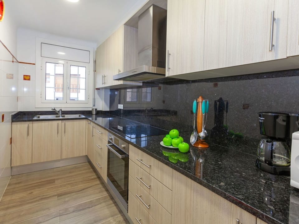 Countertop, Property, Room, Kitchen, Cabinetry, Yellow, Furniture, House, Interior Design, Building