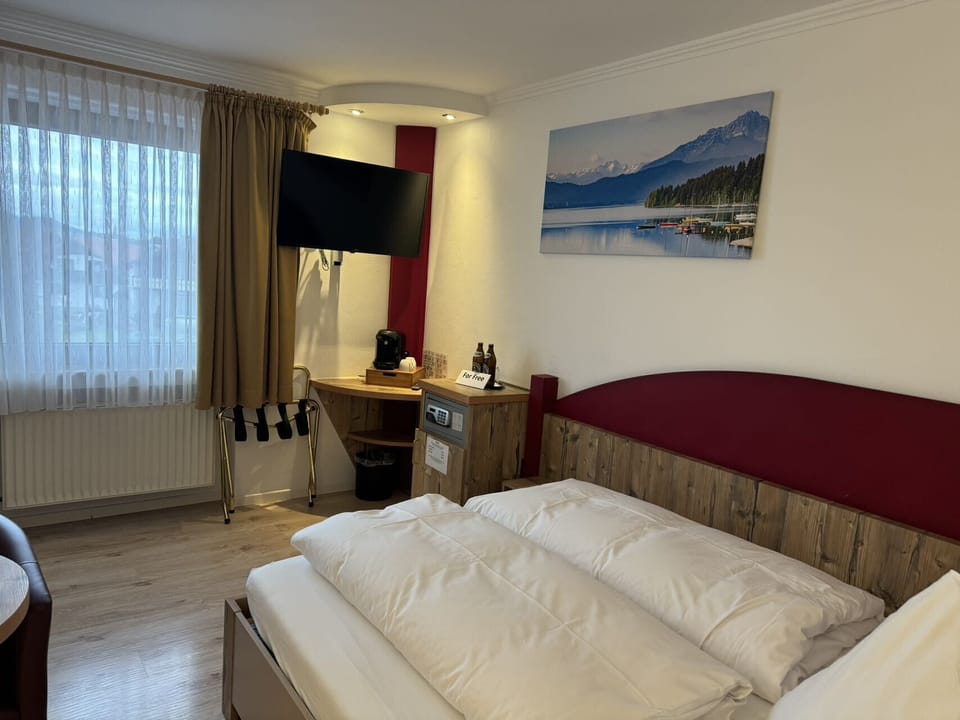 Basic Room, 1 Queen Bed | Pillowtop beds, minibar, in-room safe, desk