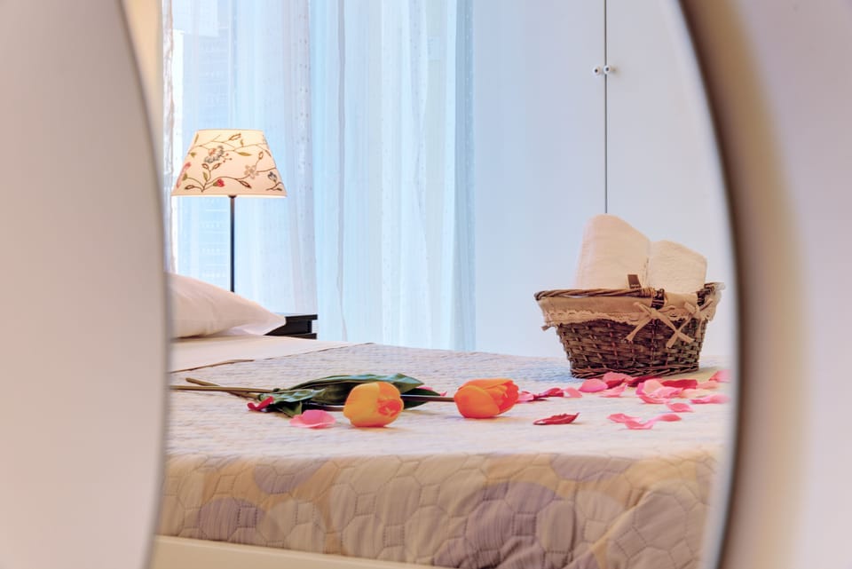 Down comforters, individually decorated, individually furnished