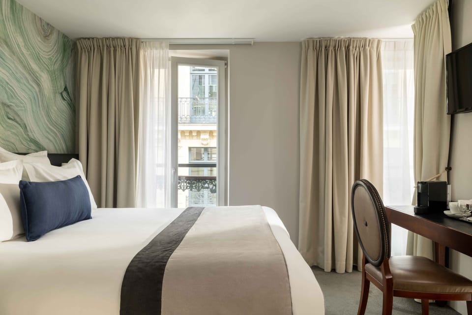Deluxe Double Room | Premium bedding, in-room safe, desk, soundproofing