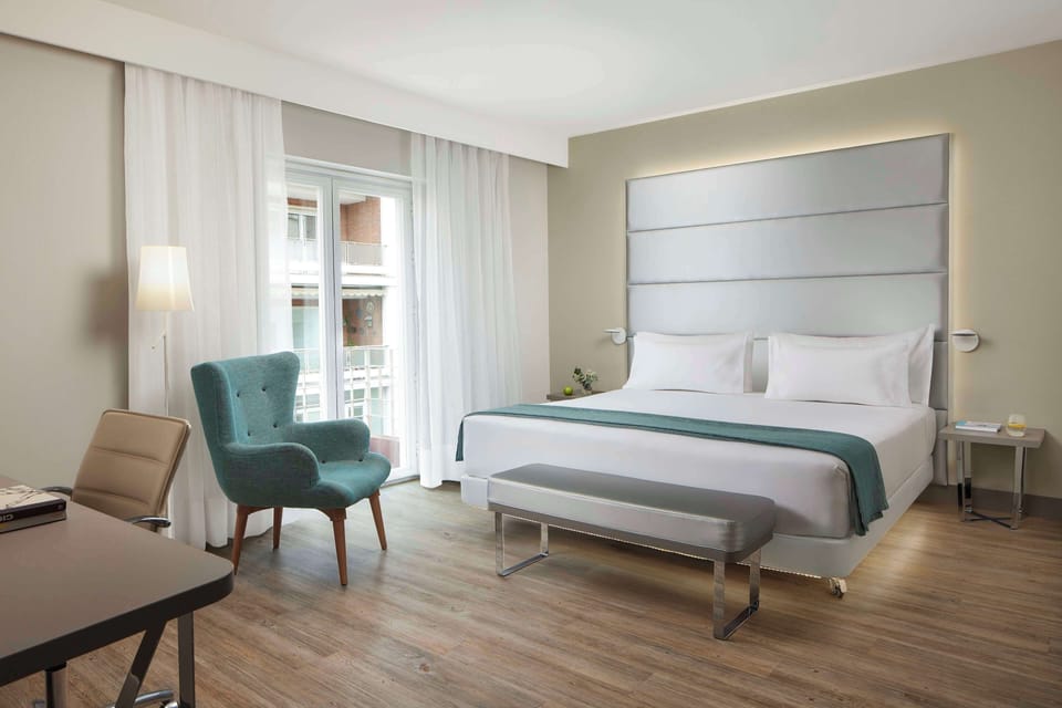 Premium bedding, minibar, in-room safe, desk