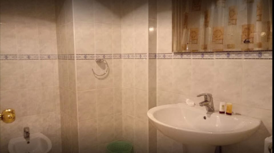 Free toiletries, hair dryer (on request), towels