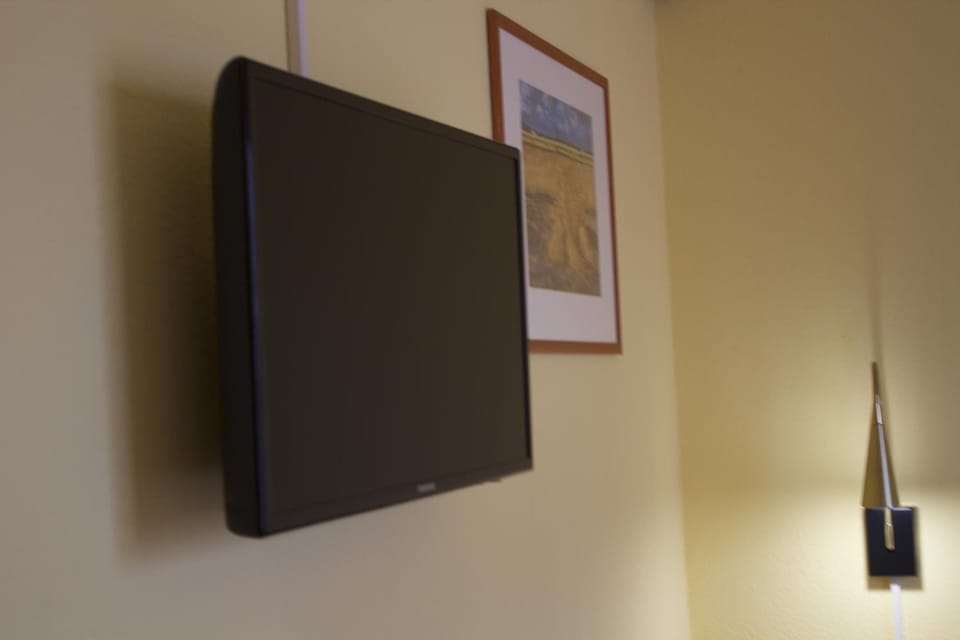 Desk, blackout drapes, soundproofing, bed sheets