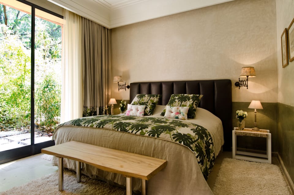 Chalet, Garden View | Premium bedding, minibar, in-room safe, blackout drapes