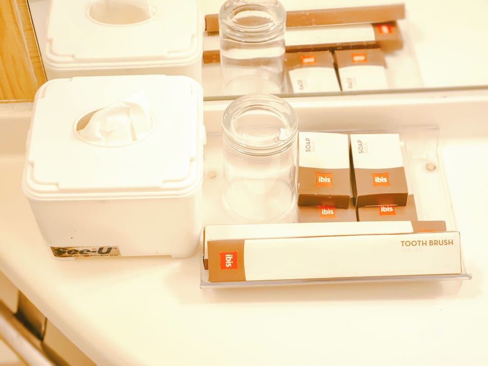 Shower, eco-friendly toiletries, hair dryer, slippers