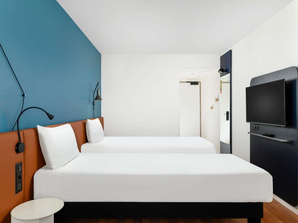 Room, 2 Twin Beds (equipped with the new bedding) | In-room safe, desk, soundproofing, iron/ironing board