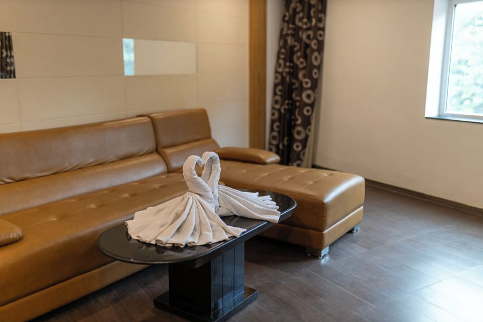 Suite | Living area | 32-inch LCD TV with satellite channels, TV