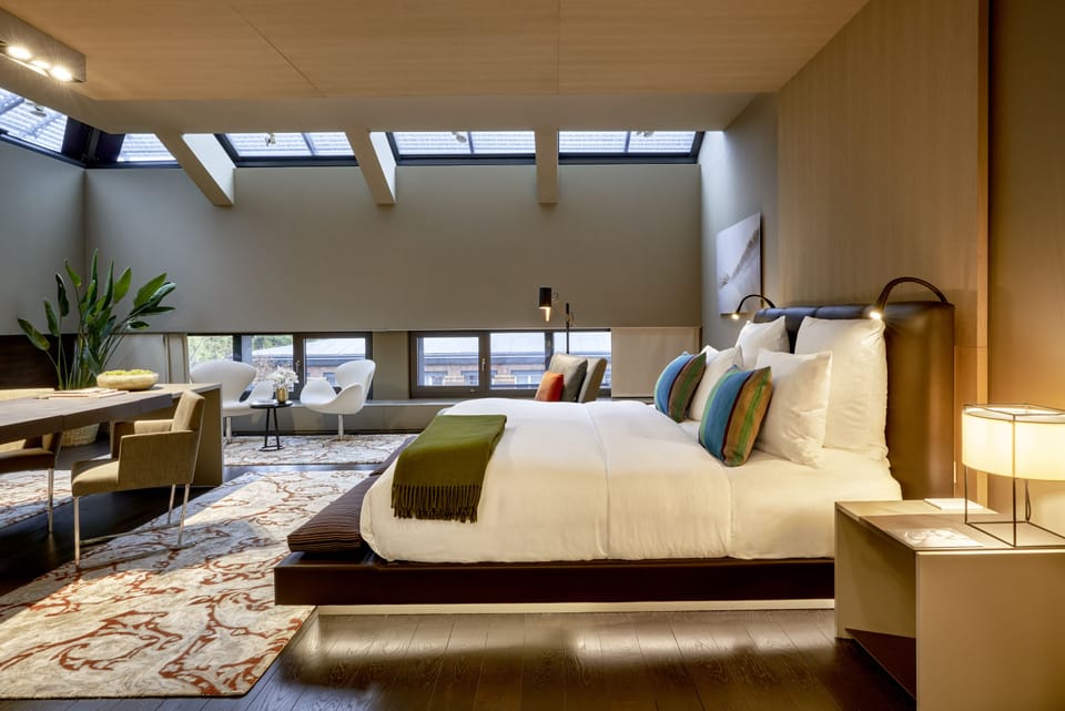 Tiergarten Suite | Premium bedding, minibar, in-room safe, individually decorated