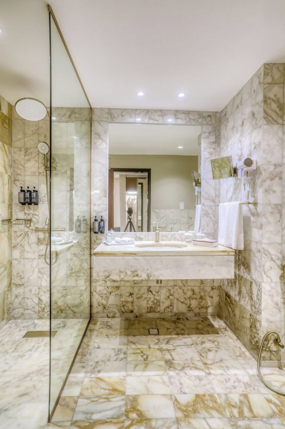 Deluxe Room | Bathroom | Free toiletries, hair dryer, towels