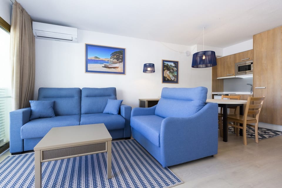 Family Apartment, Terrace, Annex Building (Spa Access) | Living area | 24-inch flat-screen TV with digital channels