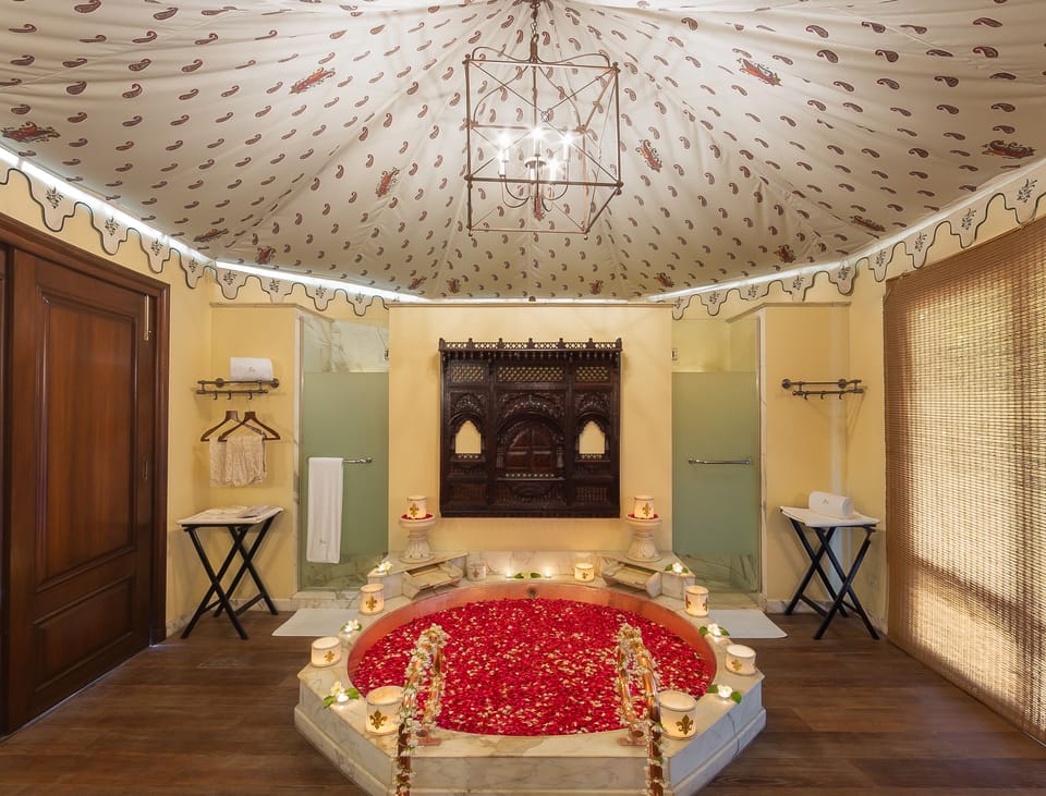 Rambagh Palace Hotel in Jaipur
