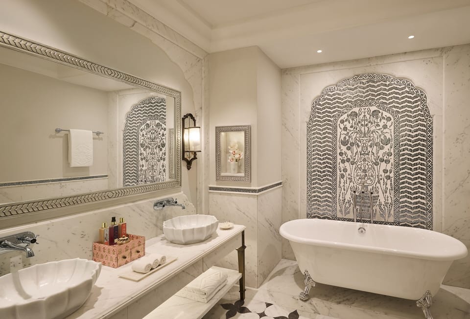 Free toiletries, hair dryer, bathrobes, slippers