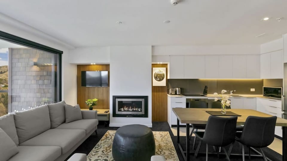 Open plan living area