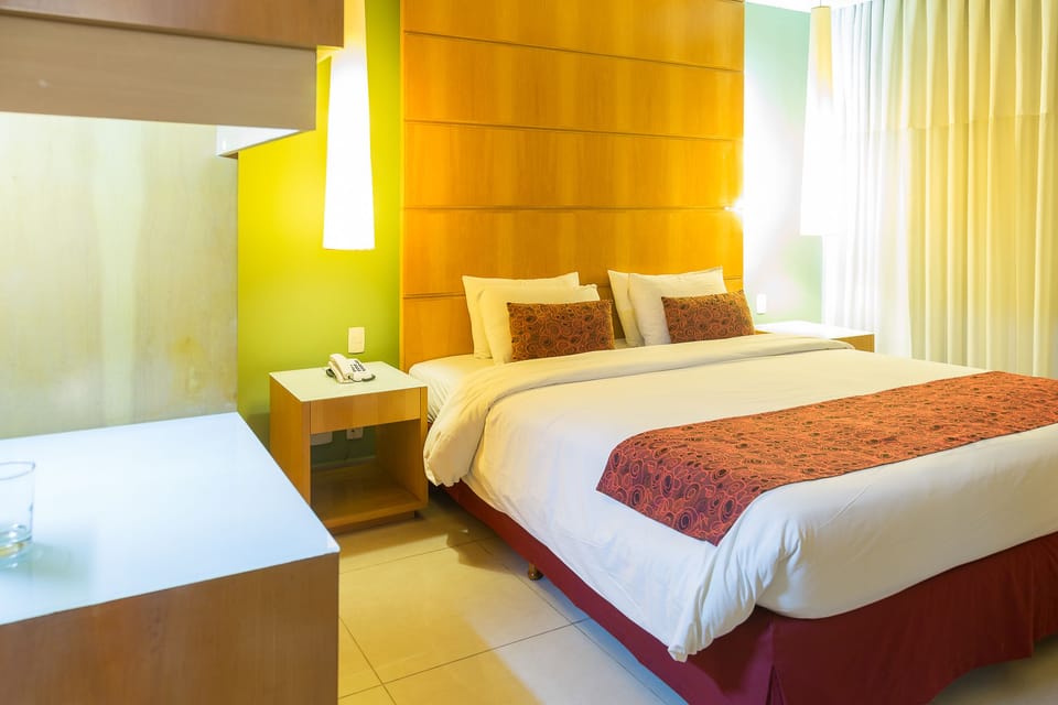 Minibar, in-room safe, desk, blackout drapes
