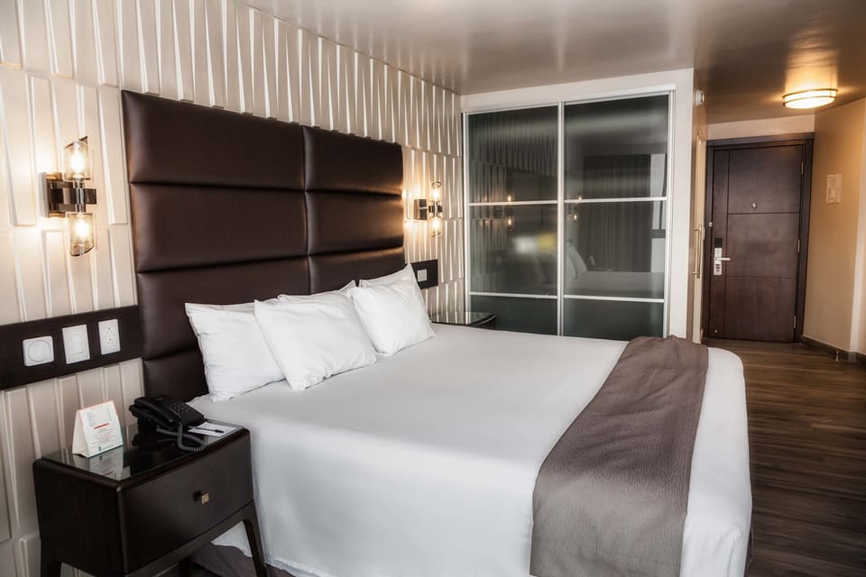 Premium bedding, down comforters, in-room safe, desk